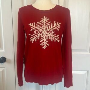 Loft Christmas sweater. Size M.